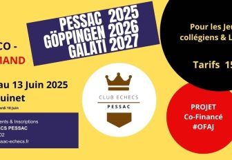 Séjour PESSAC 2025